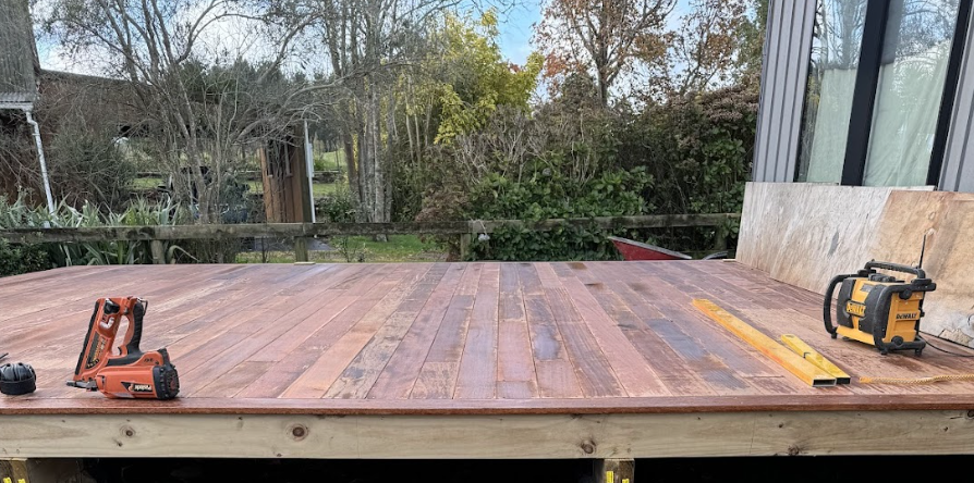 Custom Timber Deck Construction Northland